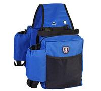 Harrison Howard Equestrian Western - Bolsa de sillín para caballos, color azul