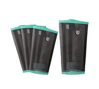 Harrison Howard Leggings holgados para caballo, transpirables, resistentes al desgarro, protectores de piernas de malla fina, botas cómodas para moscas (juego de 4), color menta mini