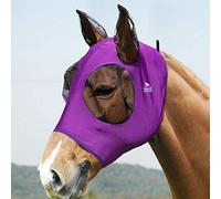 Harrison Howard Máscara elástica para Moscas de Caballo de Malla Suave con Oreja-Amatista L