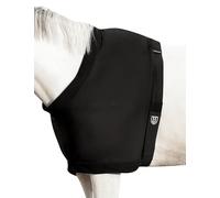 Harrison Howard Protector de hombro grueso y elástico con forro interior de forro polar suave que añade comodidad y evita rozaduras, color negro, talla L