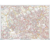 Harrow - HA - Mapa de pared - Código postal - Papel
