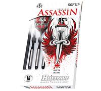 Harrows Assassin Darts 85% Softip HS-TNK-000013252 Dardos, Adultos Unisex, Multicolor (Multicolor), Talla única