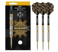 Harrows Assassin Tungsteno Pro Darts | Juego de Dardos de Acero con Bolsa de Transporte | 18 - 40 g Todos los Pesos | Incluye cañas Alamo, Plumas Prime de 100 micras y Estuche de Viaje