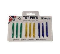 Harrows Cañas Tri Pack Darts Supergrip Pro Shaft Medium Colours 2 Tps0002