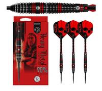 Harrows Dardos Ryan Searle 90% Tungsteno | Juego de Dardos con Punta de Acero Pro Player | 21 g, 22 g, 23 g, 24 g, 26 g, 30 g, 32 g | Incluye Ejes de Carbono ST y Plumas de 100 Micras de Metal (32g)