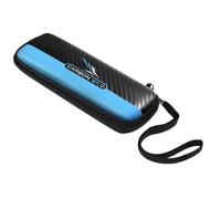 Harrows Étui à Fléchettes Carbon ST Pro 3 | Étui à fléchettes Porte-fléchettes I L'étui à fléchettes Peut contenir 3 fléchettes | Matériau de Protection EVA | Noir Bleu