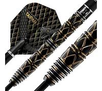 Harrows Plato Unisex Youth X, Negro/Dorado, 26 g