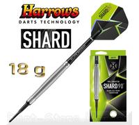 Harrows Softdarts SHARD 18 g, 6,8 mm, Plata, 49 mm, Wolfram 90%