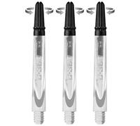 Harrows Thor-Sports Darts Technology Carbon 360 - Cañas giratorias de carbono (short, transparente)