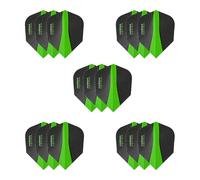 Harrows Vuelos de dardos Retina | 5 juegos de plumas de dardos (15 plumas en total) I 100 micrones de dardos I Premium extra fuerte fabricado en el Reino Unido I Accesorios profesionales para dardos I