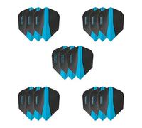 Harrows Vuelos de Dardos Retina | 5 Juegos de Plumas de Dardos (15 Plumas en Total) I 100 micrones de Dardos I Premium Extra Fuerte Fabricado en el Reino Unido I Accesorios de Dardos Profesionales I