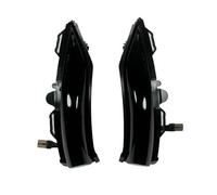 Harrwwv Intermitente Retrovisor Para Ford Para Fiesta MK8 MKVIII 8 2019 2020 2021 2 Piezas Luz Intermitente LED Dinámica Señal Giro Lámpara Lateral Flecha Espejo Intermitente espejo