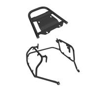 Harrwwv Portaequipajes Motocicleta para Suzuki V-Strom 1050 DL1050 2020 2023 Alforja Trasera para Motocicleta Soporte para Alforjas Portaequipajes De Acero Inoxidable Trasero Estante(Black 1 Set)