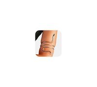 Harry and Henry Brazalete de serpiente dorada para mujer, joyería para la parte superior del brazo, accesorios de diosa griega, Metal, No es una piedra preciosa