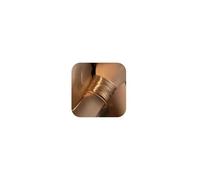 Harry and Henry Brazaletes de oro para mujer, pulsera gruesa de oro (5)