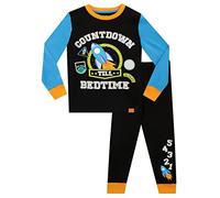 Harry Bear Ajuste Ajustado Pijamas para Niños Countdown Till Bedtime Negro 4-5 Años