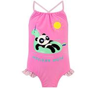Harry Bear Bañador para Niñas Panda Multicolor 4-5 Años
