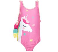 Harry Bear Bañadores Niña | Bañador para Niñas Unicornio | Bañadores De Natación Niña | Rosa 3-4 años