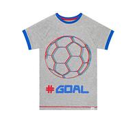 Harry Bear Camiseta de Manga Corta para niños Fútbol GOL Gris 11-12 Años