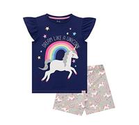 Harry Bear Corto Pijamas para Niñas Unicornio Azul 4-5 Años