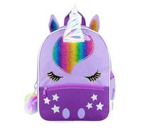 Harry Bear Mochila Unicorno | Mochila Niña | Mochila Escolar | Mochila Preescolar | One Size Morado