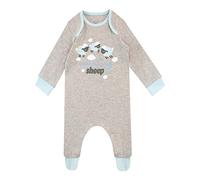 Harry Bear Pijama bebé niño Contar ovejas Manga Larga Babygrow Gris 12-18 Meses