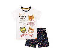 Harry Bear Pijama Corta para niñas Gato Blanco 10-11 Años