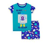 Harry Bear Pijama Corta para niños Cohete Azul 18-24 Meses