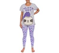 Harry Bear Pijama para Mujer Perezoso Morado Medium