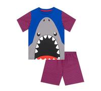 Harry Bear Pijama Tiburon | Pijamas Enteros Niños | Pijama Niño Tiburones | Azul 6-7 años