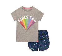 Harry Bear Pijamas para Niñas Lema Positivo del Arco Iris Multicolor 10-11 años