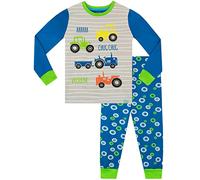 Harry Bear Pijamas para Niños Ajuste Ceñido Tractor Multicolor 4-5 Años