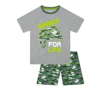 Harry Bear Pijamas para Niños, Pijamas Gamer para Niños, Conjunto de Pijama Corto de Videojuegos Multicolor 10-11 años