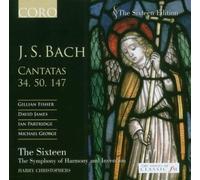 Harry Christophers - JS BACH: CANTATAS 34, 50,
