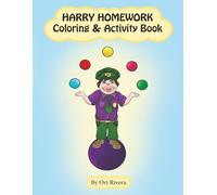 HARRY HOMEWORK: Coloring & Activity Book (Adventures of the Little Police Squad)