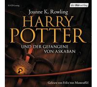 Harry Potter 3 und der Gefangene von Askaban. Ausgabe für Erwachsene: Gelesen von Felix von Manteuffel