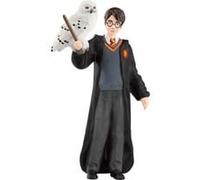 Schleich Harry Potter | Harry Potter y Hedwig 42633 | Set con Figura de niño y Figura de búho | Figuras coleccionables y Regalo para niños y Fans | Figuras a Partir de 6 años | Set de 2 Piezas