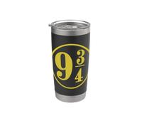 Harry Potter 9-3/4 Logo Vaso térmico de acero inoxidable de doble pared