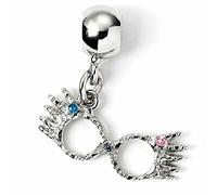 HARRY POTTER Abalorio oficial Luna, Medium, Chapado en plata, No es una piedra preciosa