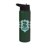 Harry Potter Abstract Slytherin House Shield Stainless Steel Insulated Water Bottle