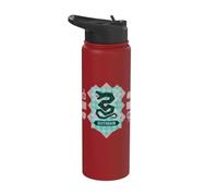 Harry Potter Abstract Slytherin House Shield Stainless Steel Insulated Water Bottle