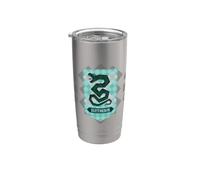 Harry Potter Abstract Slytherin House Shield Vaso térmico de acero inoxidable de doble pared