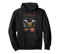 Harry Potter All I Want for Christmas! Navidad Sudadera con Capucha