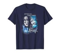Harry Potter Always Camiseta, Hombre, Azul Marino, 5XL