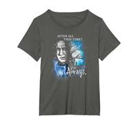 Harry Potter Always Camiseta, Mujer Tallas Grandes, Asfalto, 3XL Grande
