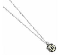 Harry potter andén 9 3/4 unisex collar negro-blanco aleación de zinc