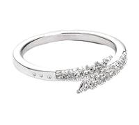 Harry Potter Anillo oficial de plata de ley con forma de rayo, tamaño mediano de The Carat Shop