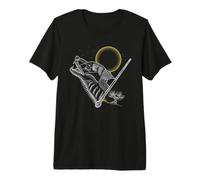 Harry Potter Animagus Howling At The Moon Camiseta Premium