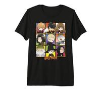 Harry Potter Anime Squares Camiseta Premium