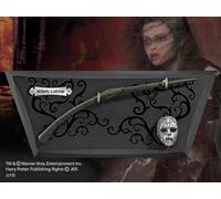 Harry Potter Bacchetta Magica Bellatrix Lestrange + Espositore Noble Collection